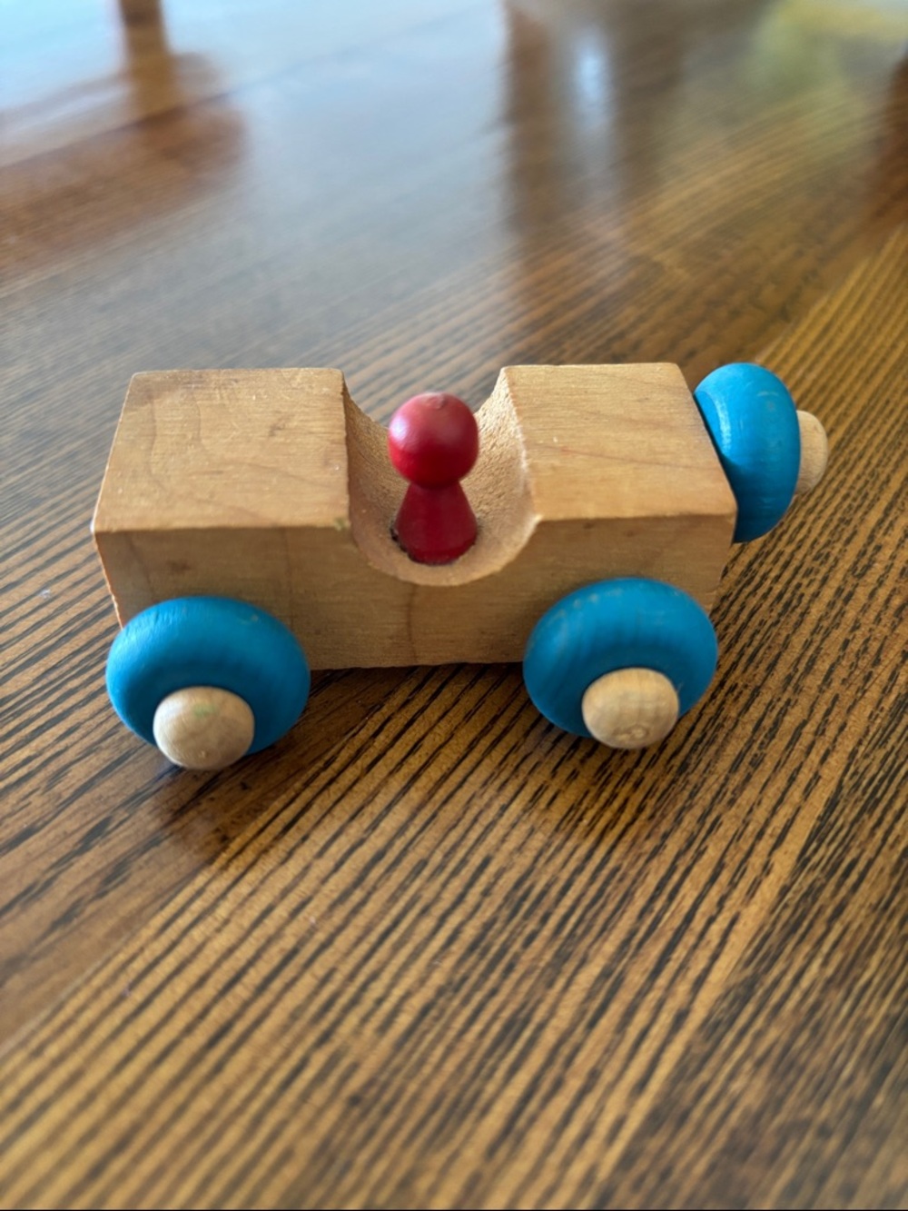 Vintage Classic Wooden Toy Car